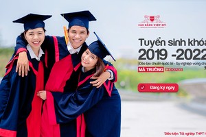 Cao đẳng Việt Mỹ công bố phương án tuyển sinh năm 2019 