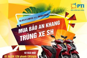 PTI tri ân khách hàng mua Bảo an khang