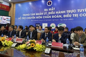 Ra mắt “Trung tâm quản lý, điều hành trực tuyến hỗ trợ chuyên môn chẩn đoán, điều trị Covid-19”