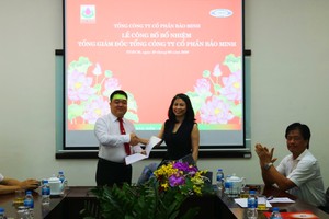 Lễ công bố quyết bổ nhiệm Tổng giám đốc Tổng công ty Cổ phần Bảo Minh