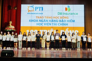 PTI trao tặng 100 triệu học bổng cho sinh viên Học viện Tài chính