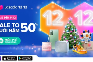 Lazada tiếp tục sale sốc với chương trình mua sắm cuối năm