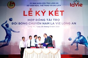 Bóng chuyền nam Long An sẽ đổi tên thành Bóng chuyền nam La Vie Long An