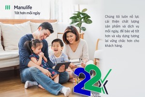 Manulife Việt Nam kỷ niệm 22 năm thành lập 