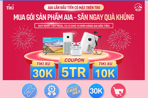 AIA Việt Nam ra mắt hai sản phẩm bảo hiểm hỗ trợ chi phí y tế đầu tiên trên Tiki