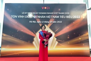 Tổng giám đốc Generali Việt Nam Tina Nguyễn được vinh danh “Doanh nhân Việt Nam tiêu biểu 2022”
