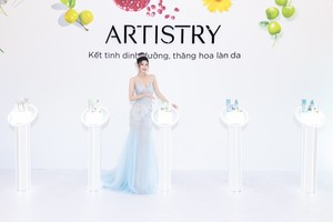 Artistry thuộc Amway hợp tác độc quyền cùng Á hậu 2 Miss World Việt Nam 2022 Nguyễn Phương Nhi