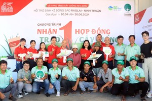 Generali Việt Nam trao tặng 10.000 cây giống cho đồng bào Raglai Ninh Thuận