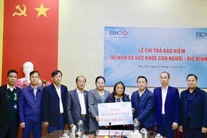 BIC chi trả hơn 2 tỷ đồng quyền lợi bảo hiểm BIC Bình An cho khách hàng tại Phú Thọ