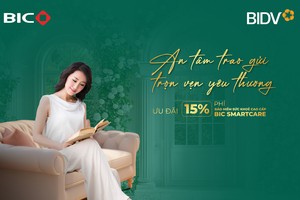 Ưu đãi 15% phí bảo hiểm sức khoẻ cao cấp BIC SmartCare