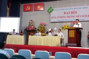 Đại hội đồng cổ đông Vidipha (VDP): Tăng chỉ tiêu doanh thu, giảm kế hoạch lợi nhuận