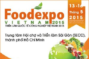 Trên 300 doanh nghiệp tham gia Vietnam Foodexpo 2015