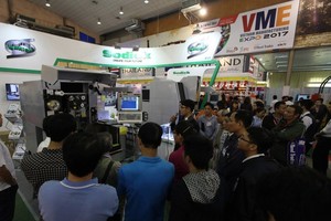 Ứng dụng công nghệ sản xuất thông minh được trình diễn tại VME17