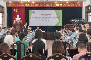 Dự thảo Bộ Luật Lao động mới có thể trở thành “rào cản” tới sự phát triển doanh nghiệp