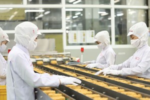 Nhiều nhà đầu tư cho biết sẽ xem xét mở rộng chuỗi cung ứng tại Việt Nam. Trong ảnh: Nhà máy của Acecook Việt Nam.