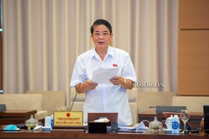 Chủ nhiêm Ủy ban Tài chính - Ngân sách của Quốc hội Nguyễn Đức Hải.