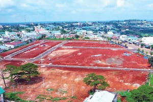 Tây Nguyên đang là điểm nóng bất động sản khi đón nhận nhiều dự án mới từ các doanh nghiệp lớn trong ngành. Trong ảnh: Dự án FLC Hilltop Gia Lai. Ảnh: Việt Dũng