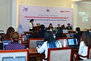 Buổi tọa đàm diễn ra tại Sở giao dịch chứng khoán TP.Hồ Chí Minh