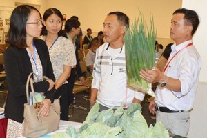 Doanh nghiệp bán lẻ kết nối tiêu thụ sản phẩm với doanh nghiệp sản xuất tại tại Diễn đàn.