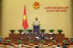 Quốc hội đã thảo luận trực tuyến dự thảo Luật Bảo vệ môi trường (sửa đổi) từ đầu kỳ họp thứ 10.