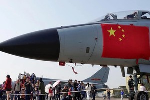 Máy bay chiến đấu của Trung Quốc. Ảnh: Reuters.
