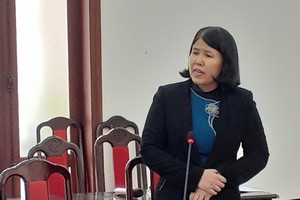 Bà Đặng Thị Thu Hoài, Trưởng ban Nghiên cứu kinh tế ngành và lĩnh vực của CIEM phát biểu tại Hội thảo.