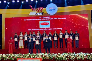 Dai-ichi Life Việt Nam được xếp hạng thứ 100 trong Top 500 Doanh nghiệp lớn nhất Việt Nam năm 2020