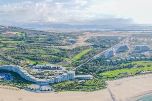 Một dự án lớn của Tập đoàn FLC ở Bình Định. Ảnh: Thành Nguyễn