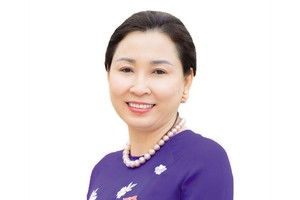 Bà Đinh Thị Lụa, Phó bí thư thường trực Tỉnh ủy Hà Nam