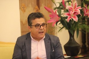 Đại sứ Palestine tại Việt Nam, ông Saadi Salama - (Ảnh TT)