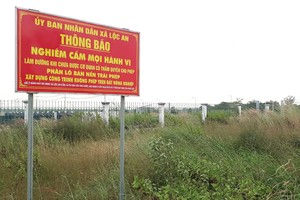 Doanh nghiệp địa ốc tự "vẽ" quy hoạch để bán đất