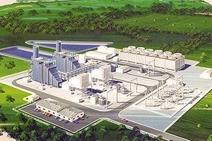 Mô hình Nhà máy Điện khí hóa lỏng Bạc Liêu