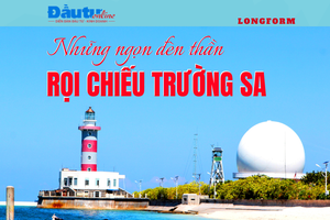 Những ngọn đèn thần rọi chiếu Trường Sa