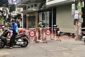 Chợ Cột Đèn được phong tỏa phục vụ phòng chống dịch