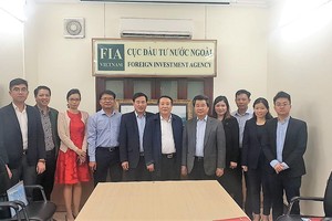 Đoàn công tác UBND tỉnh Quảng Trị làm việc với Cục Đầu tư nước ngoài - Bộ Kế hoạch và Đầu tư bàn công tác tổ chức Hội nghị.