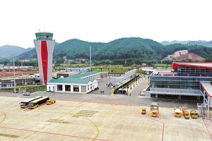 Cảng hàng không Quốc tế Vân Đồn được xem là một biểu tượng cho sự thành công của đầu tư tư nhân tại Việt Nam. Ảnh: Đ.T