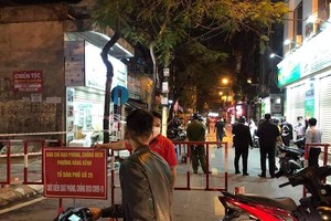 Khu vực nơi ở của 2 ca dương tính với SARS-CoV-2 được khoanh vùng, kiểm soát chặt chẽ