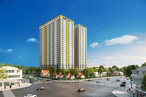 Bcons Plaza tọa lạc ngay mặt tiền trục đường triệu đô của Dĩ An