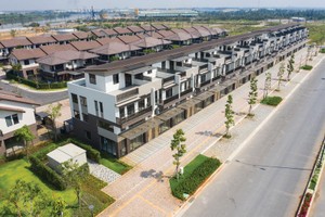 Một góc phân khu Rivera 1 của dự án Waterpoint vừa được Nam Long bàn giao cho khách hàng, đây là dự án có pháp lý và hạ tầng hoàn chỉnh bậc nhất đang chào bán tại Long An.