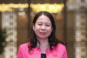 Bí thư Tỉhh ủy An Giang, bà Võ Thị Ánh Xuân (Ảnh Duy Linh).