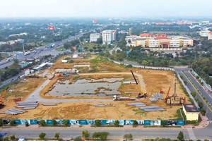 Dự án Westgate (3,1 ha tại Bình Chánh, TP.HCM) được An Gia mua lại từ năm 2019 ảnh: thiện minh