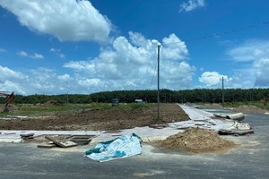 Một dự án ở Hớn Quản, Bình Phước sau cơn sốt