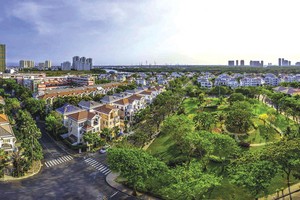 Khu đô thị Phú Mỹ Hưng từng là tâm điểm của thị trường, nhưng hiện đà tăng giá khá chậm. Ảnh: Lê Toàn