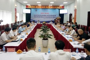 Hội nghị có sự tham gia của nhiều doanh nghiệp. Ảnh Hữu Việt.