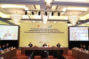 Chủ tịch nước Nguyễn Xuân Phúc chủ trì Phiên thảo luận mở của HĐBA LHQ ngày 19/4