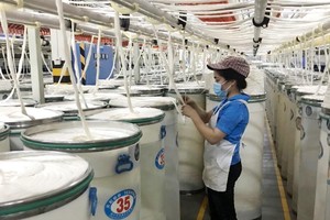 Doanh nghiệp FDI nắm phần lớn ngành sản xuất xơ sợi, khi đóng góp tới 2,7 tỷ/3,7 tỷ USD giá trị xuất khẩu trong năm 2020.