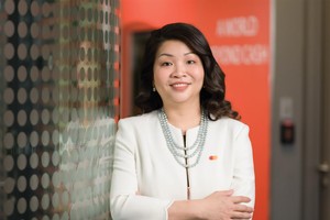 Bà Winnie Wong, Giám đốc Quốc gia của Mastercard tại Việt Nam, Campuchia và Lào