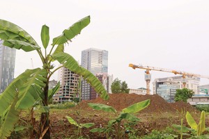 Nhiều dự án đình trệ vì vướng giải phóng mặt bằng. Ảnh: Lê Toàn