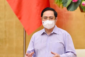 Thủ tướng Phạm Minh Chính nhấn mạnh thông điệp bảo vệ sức khỏe, tinh mạng của người dân là trên hết, trước hết