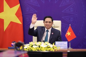 Thủ tướng Phạm Minh Chính tham dự Hội nghị (Ảnh: BNG)